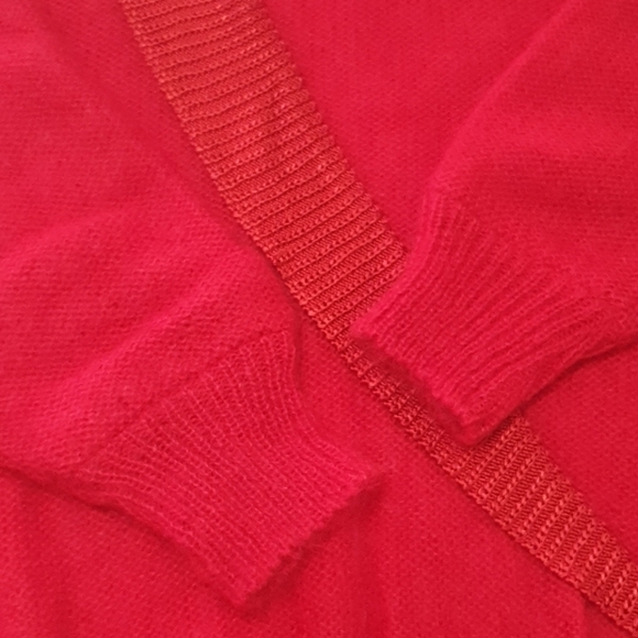 Nina Ricci Week End Ribbed Knitted Rose Sweater - Picture 7 of 11